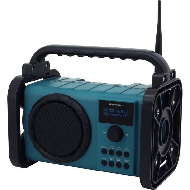 Radiopřijímač s DAB Soundmaster DAB80 zelený