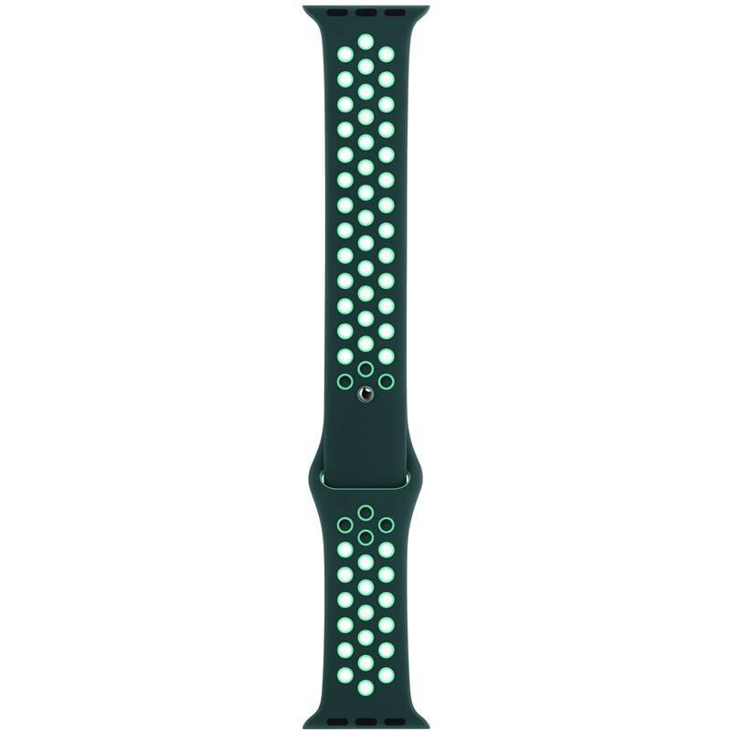 Řemínek Apple Watch 40mm Midnight Turquoise Aurora Green sportovní Nike – standardní