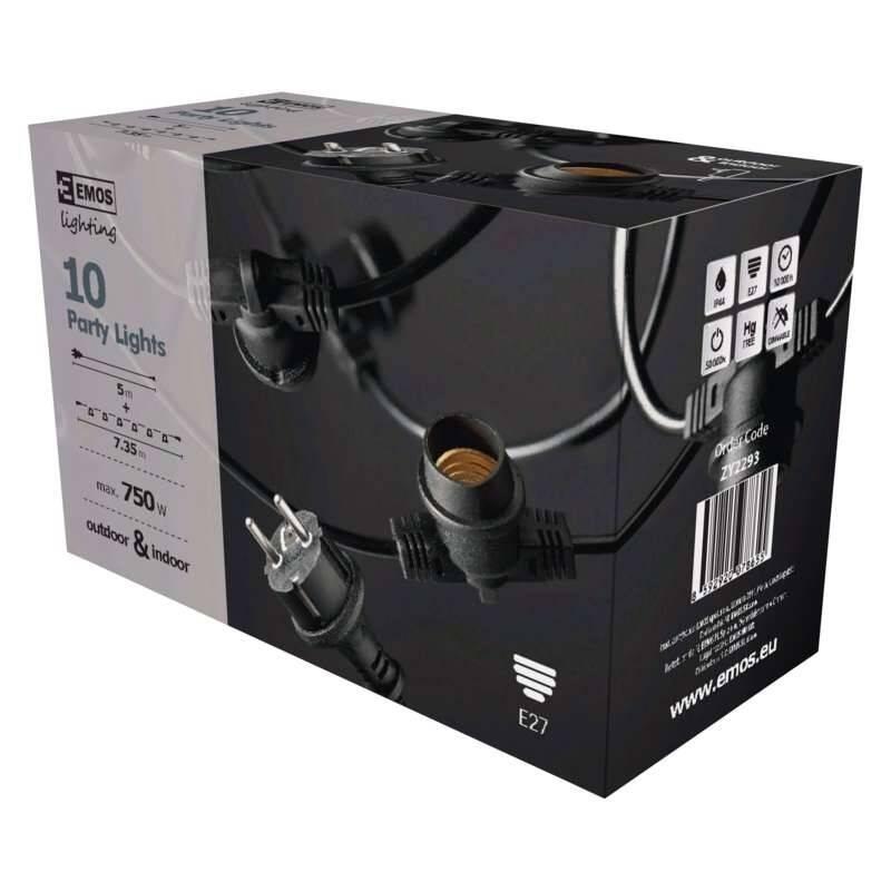 Spojovací řetěz EMOS na 10 žárovek