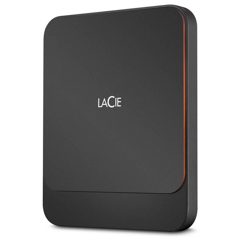 SSD externí Lacie Portable 1TB, USB-C černý, SSD, externí, Lacie, Portable, 1TB, USB-C, černý