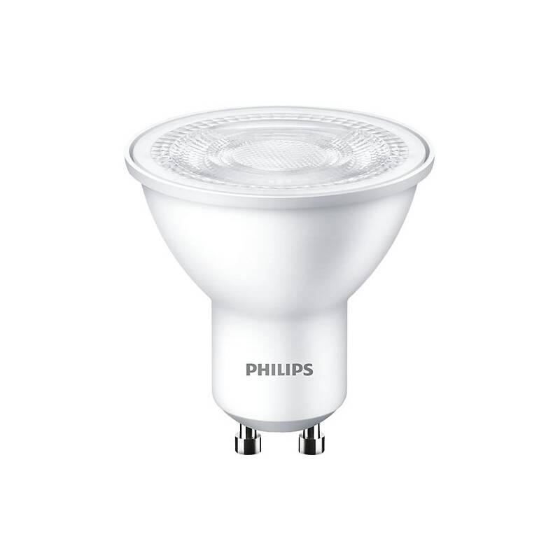 Žárovka LED Philips bodová, 4,7W, GU10, teplá bílá, 6ks