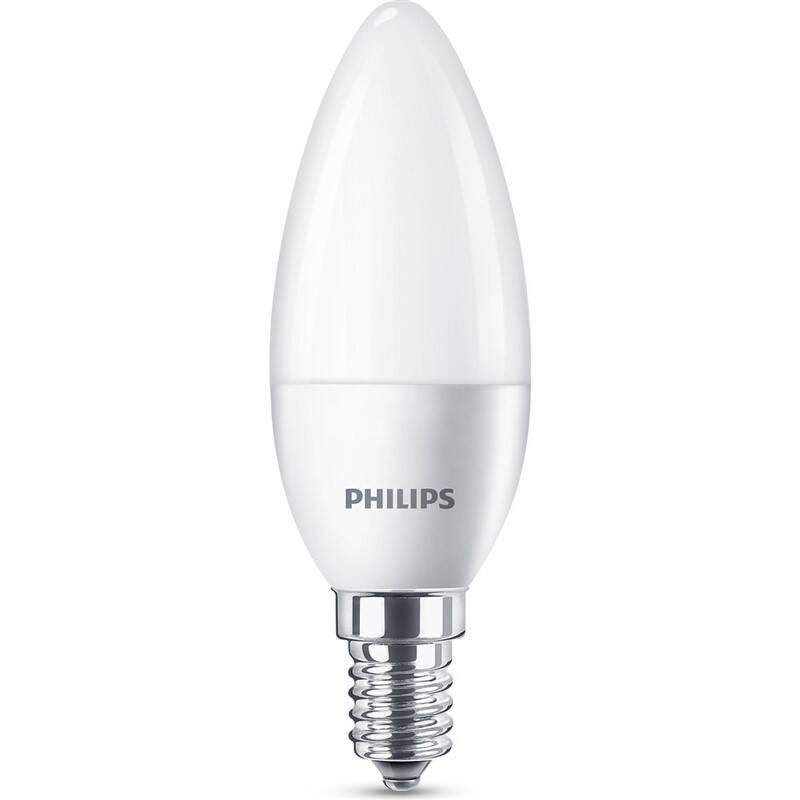 Žárovka LED Philips svíčka, 4W, E14,