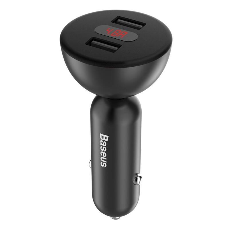 Adaptér do auta Baseus 360° Dual