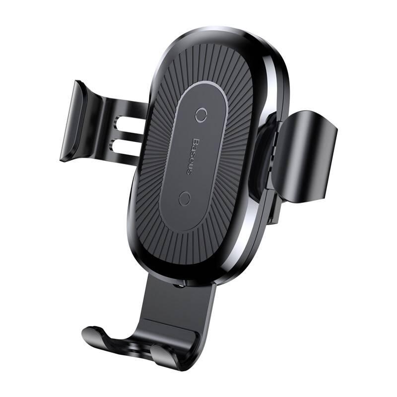 Držák na mobil Baseus Wireless Charger Gravity Phone holder černý