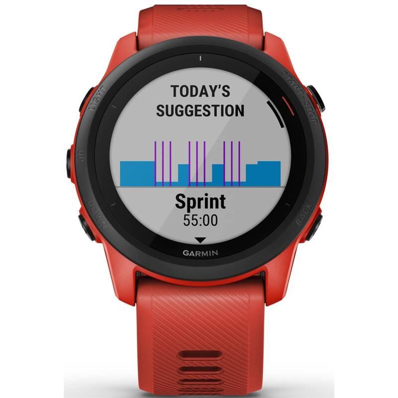 GPS hodinky Garmin Forerunner 745 červené