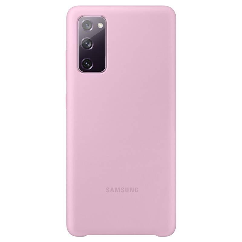 Kryt na mobil Samsung Silicone Cover na Galaxy S20 FE fialový