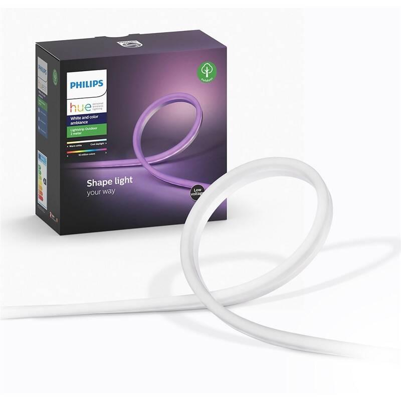 LED pásek Philips Hue Outdoor Strip 2m, White and Color Ambiance, LED, pásek, Philips, Hue, Outdoor, Strip, 2m, White, Color, Ambiance