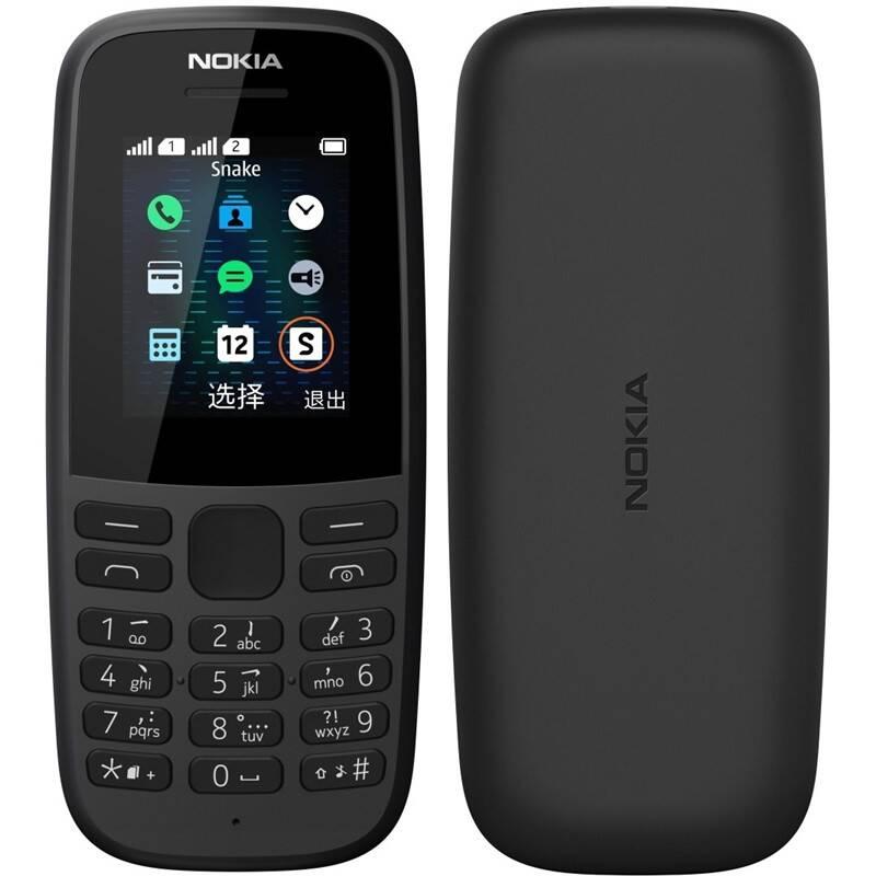 Mobilní telefon Nokia 105 černý