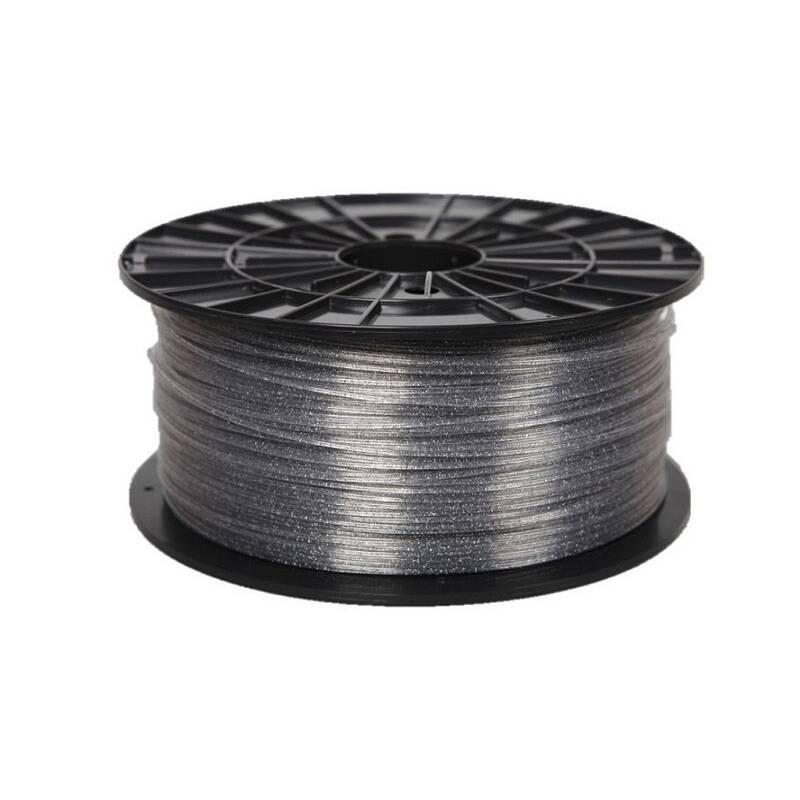 Tisková struna Filament PM 1,75 ABS-T, 1 kg - transparentní s flitry