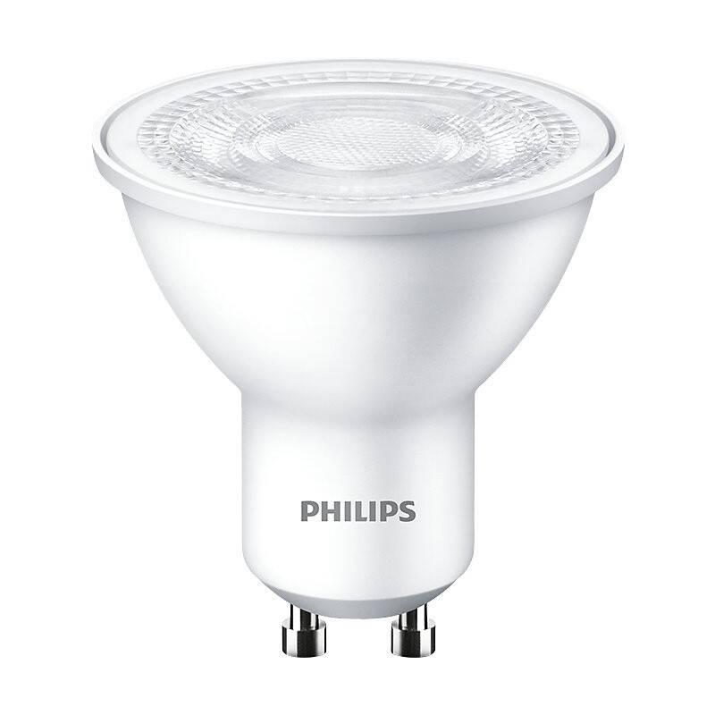 Žárovka LED Philips bodová, 4,7W, GU10, teplá bílá, 3ks, Žárovka, LED, Philips, bodová, 4,7W, GU10, teplá, bílá, 3ks