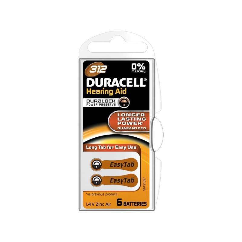 Baterie do naslouchadel Duracell DA312
