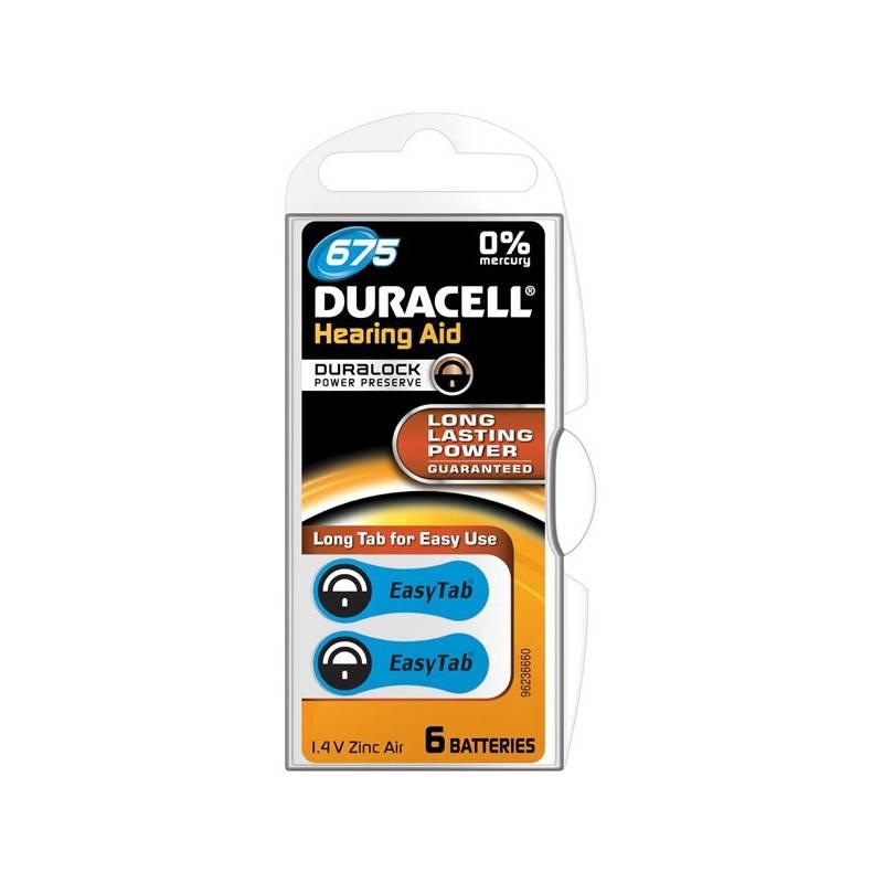 Baterie do naslouchadel Duracell DA675, Baterie, do, naslouchadel, Duracell, DA675