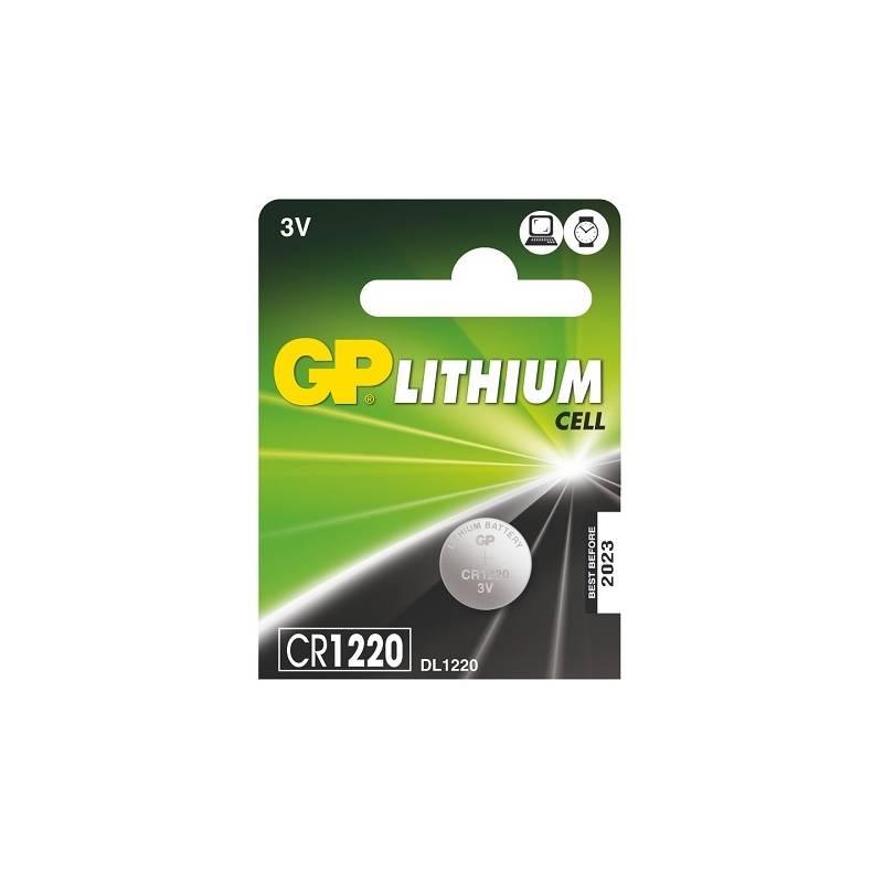 Baterie lithiová GP CR1220, Baterie, lithiová, GP, CR1220