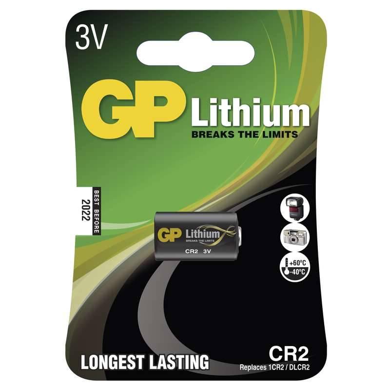 Baterie lithiová GP CR2, Baterie, lithiová, GP, CR2