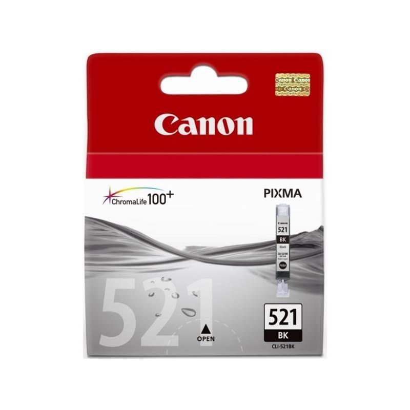 Inkoustová náplň Canon CLI-521Bk, 665 stran