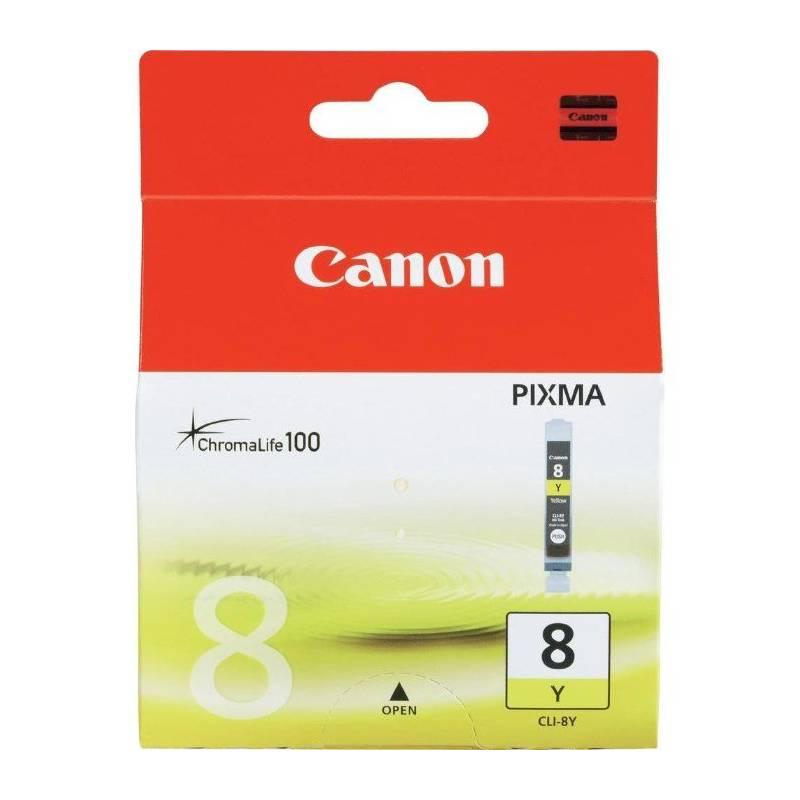 Inkoustová náplň Canon CLI-8Y, 420 stran