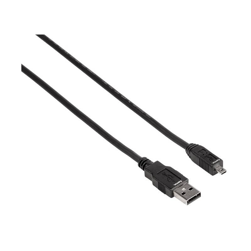 Kabel Hama USB A-B, 1,8m černý