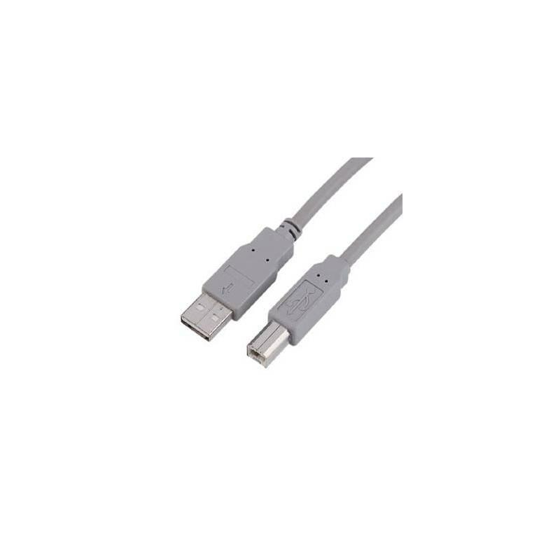 Kabel Hama USB USB-B, 1,8m šedý
