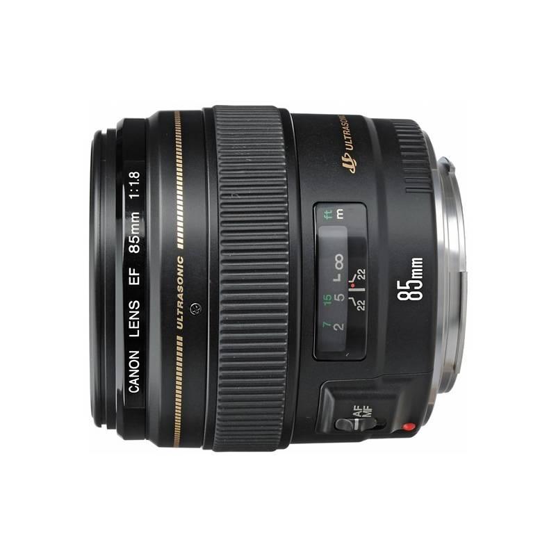 Objektiv Canon EF 85 mm f 1.8 USM černý
