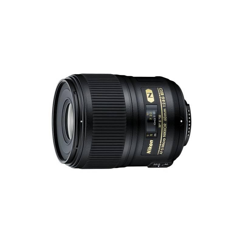 Objektiv Nikon NIKKOR 60 mm f 2.8G ED AF-S MICRO černý, Objektiv, Nikon, NIKKOR, 60, mm, f, 2.8G, ED, AF-S, MICRO, černý