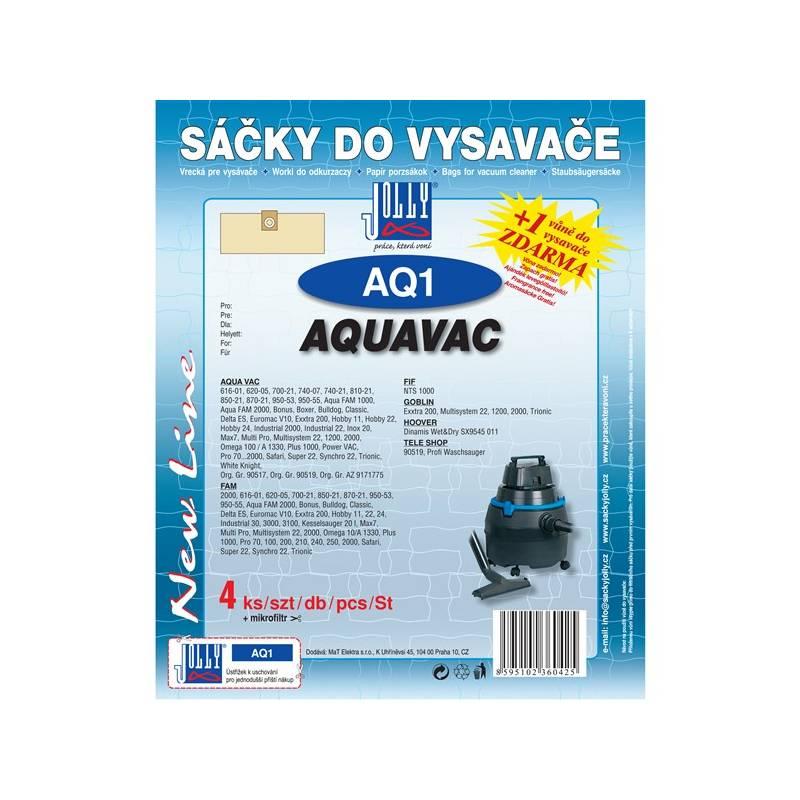 Sáčky do vysavače Jolly AQ 1, Sáčky, do, vysavače, Jolly, AQ, 1