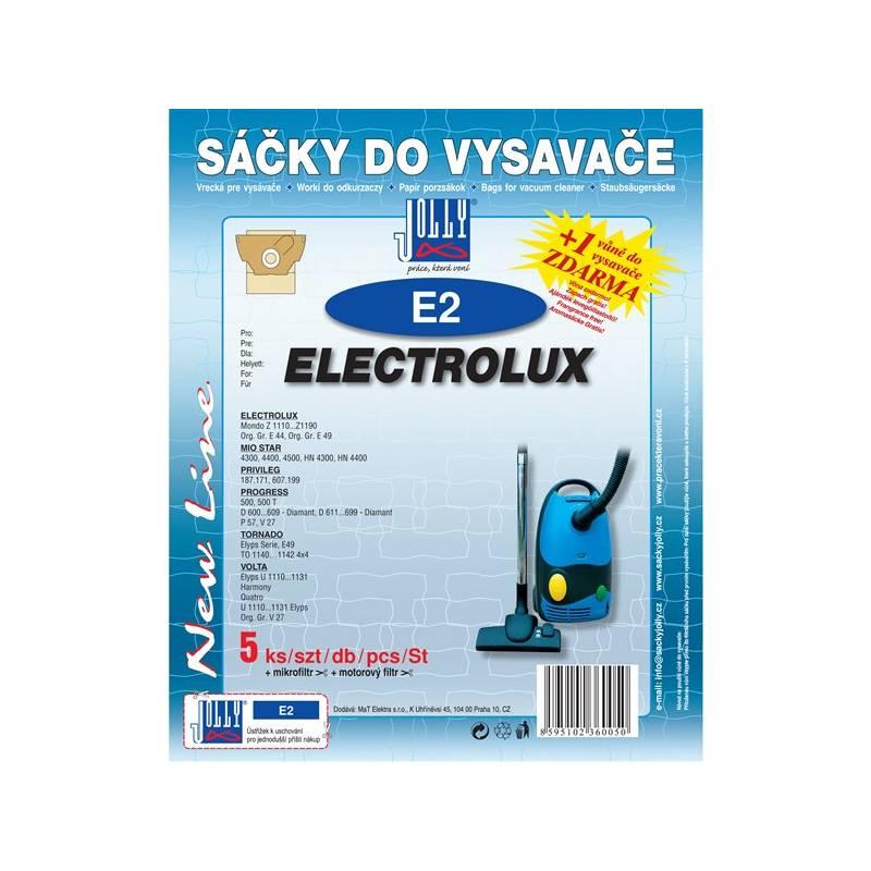 Sáčky do vysavače Jolly E 2