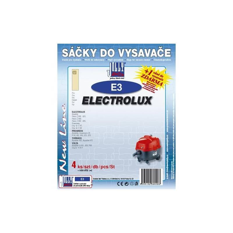 Sáčky do vysavače Jolly E 3