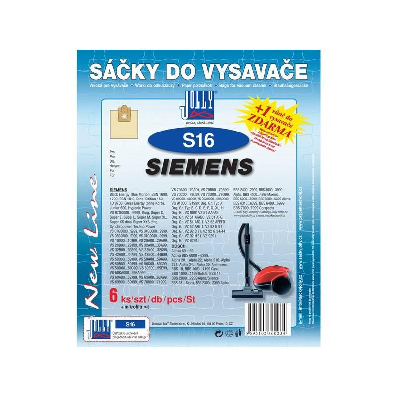 Sáčky do vysavače Jolly S 16