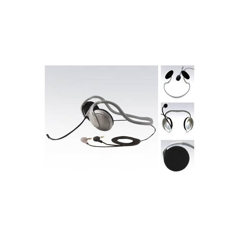 Sluchátka Koss CS 80 stříbrná