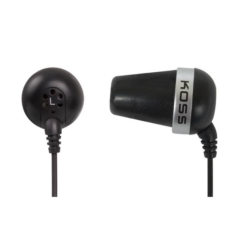 Sluchátka Koss The Plug černá