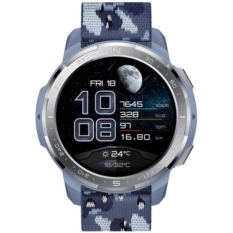 Chytré hodinky Honor Watch GS Pro modré