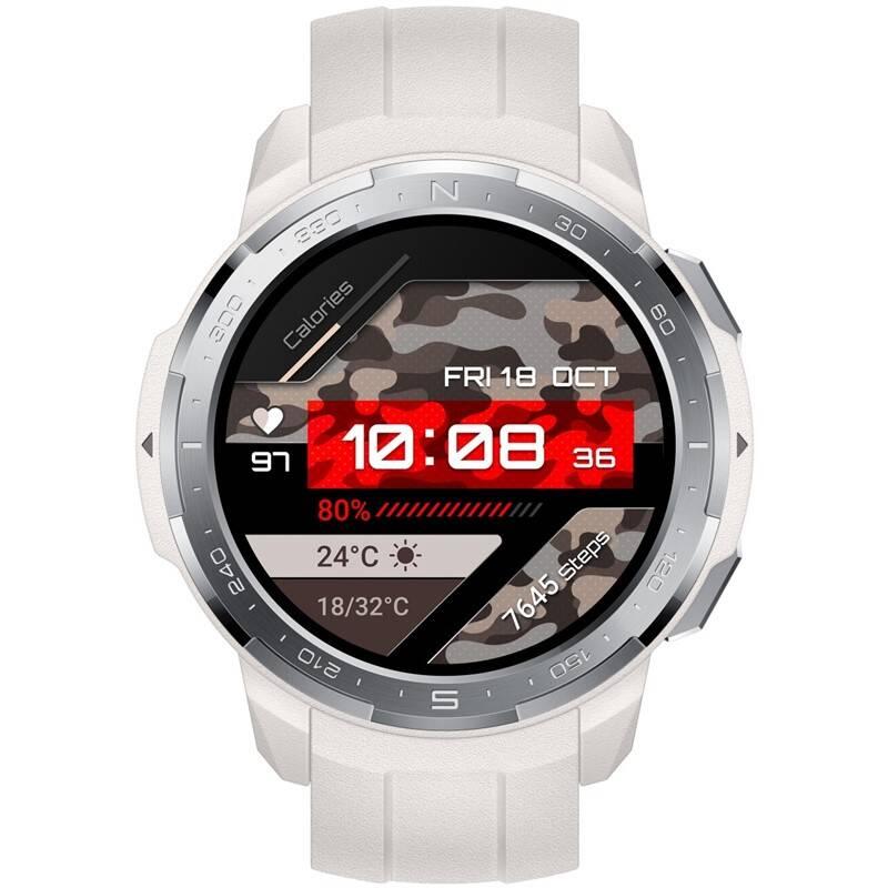 Chytré hodinky Honor Watch GS Pro šedé bílé