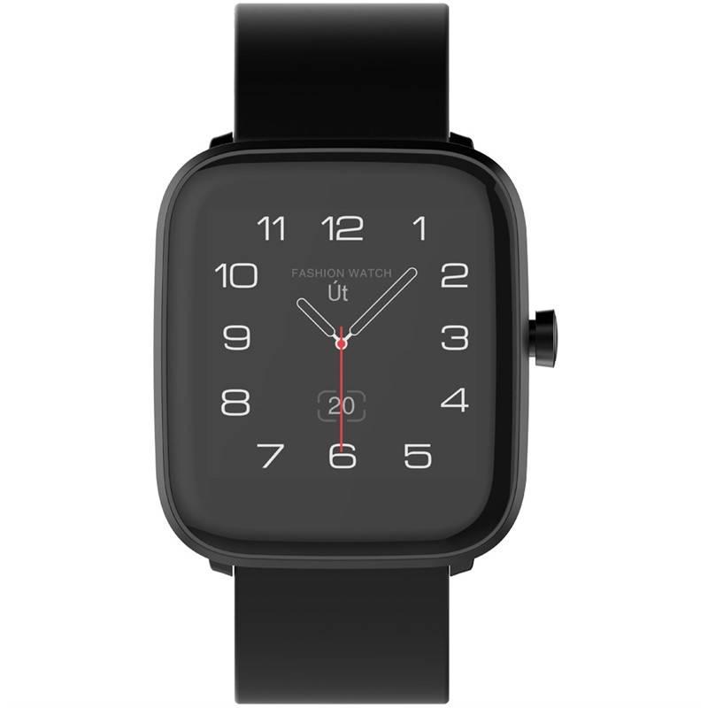 Chytré hodinky iGET FIT F20 černé, Chytré, hodinky, iGET, FIT, F20, černé