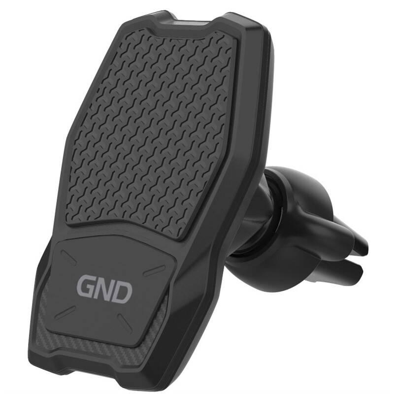 Držák na mobil GND s bezdrátovým nabíjením 10W, magnetický černý, Držák, na, mobil, GND, s, bezdrátovým, nabíjením, 10W, magnetický, černý