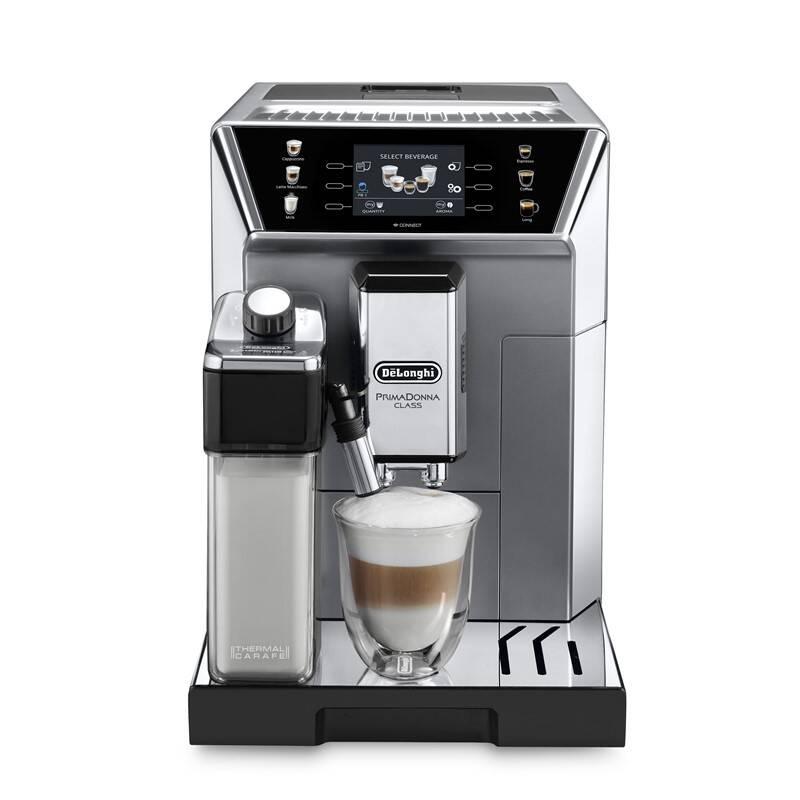 Espresso DeLonghi ECAM 550.85 MS Prima Donna Class stříbrné