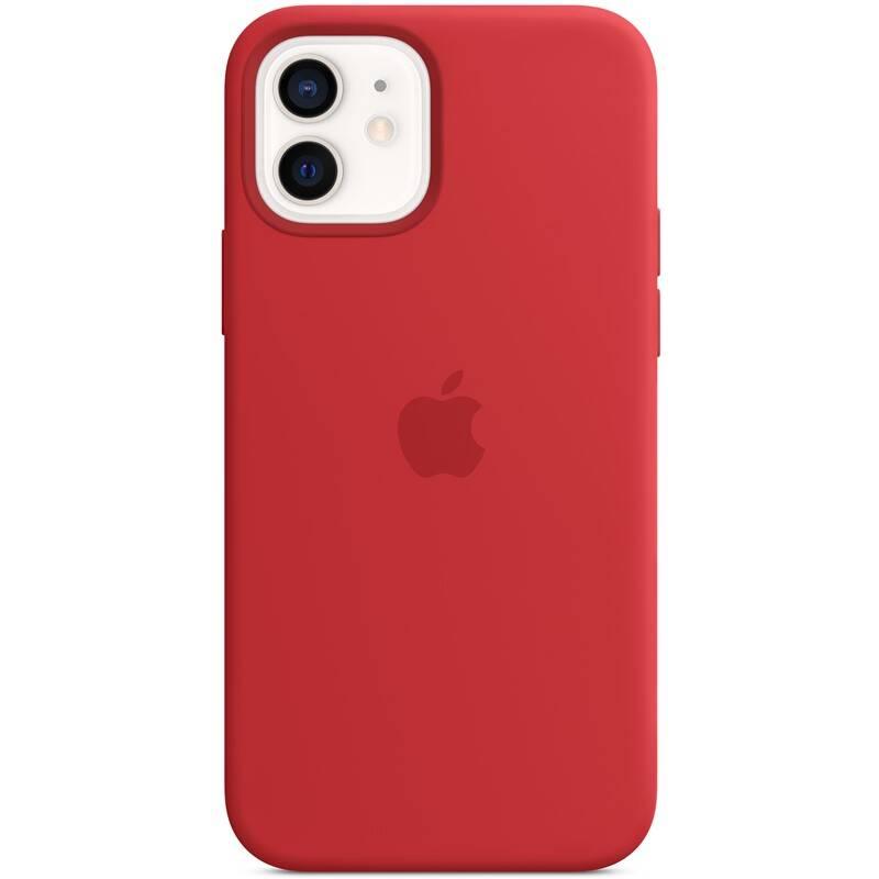 Kryt na mobil Apple Silicone Case s MagSafe pro iPhone 12 a 12 Pro - RED