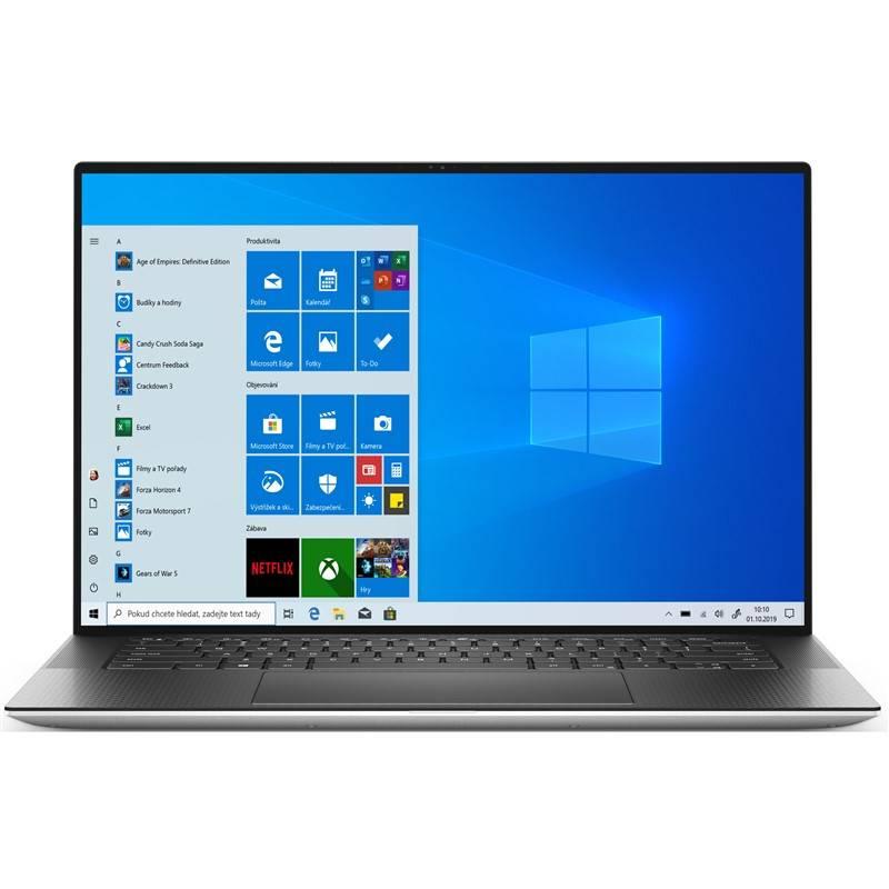 Notebook Dell XPS 15 stříbrný