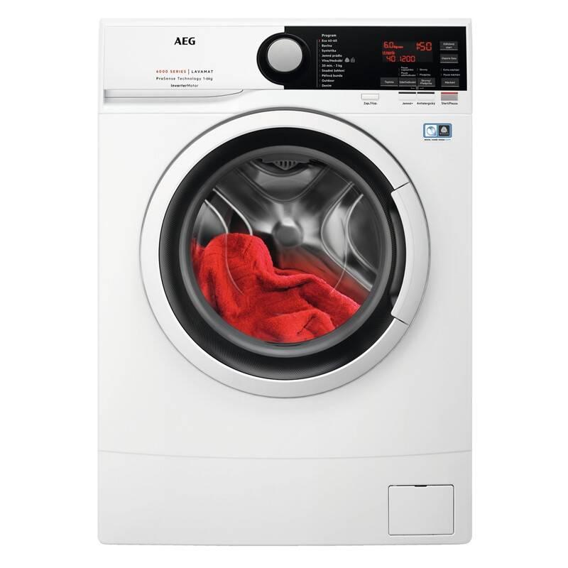 Pračka AEG ProSense™ L6SE26IWC bílá