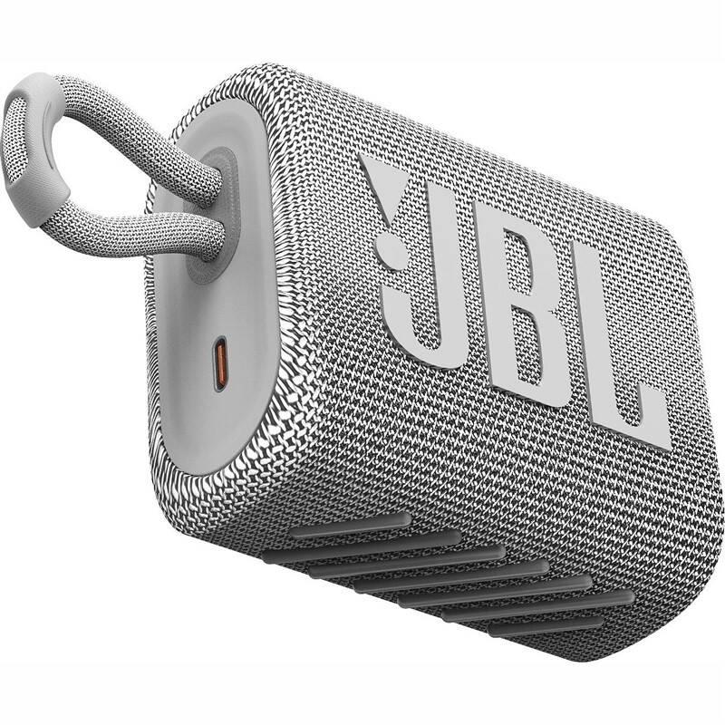 Přenosný reproduktor JBL GO3 bílý