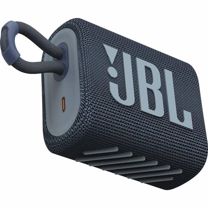 Přenosný reproduktor JBL GO3 modrý