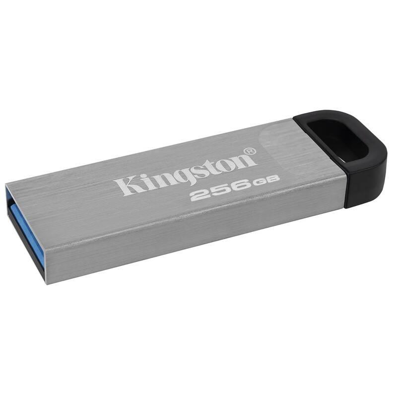 USB Flash Kingston DataTraveler Kyson 256GB stříbrný, USB, Flash, Kingston, DataTraveler, Kyson, 256GB, stříbrný