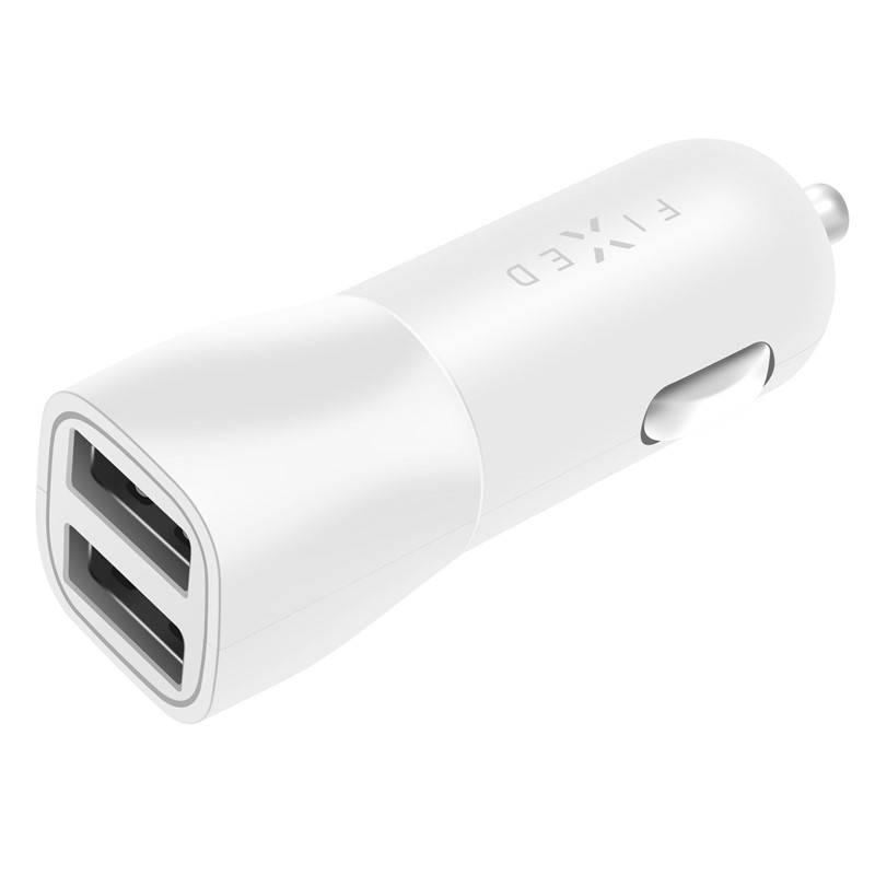 Adaptér do auta FIXED 2xUSB, 15W