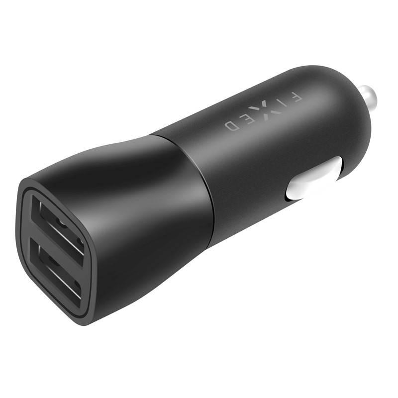 Adaptér do auta FIXED 2xUSB, 15W