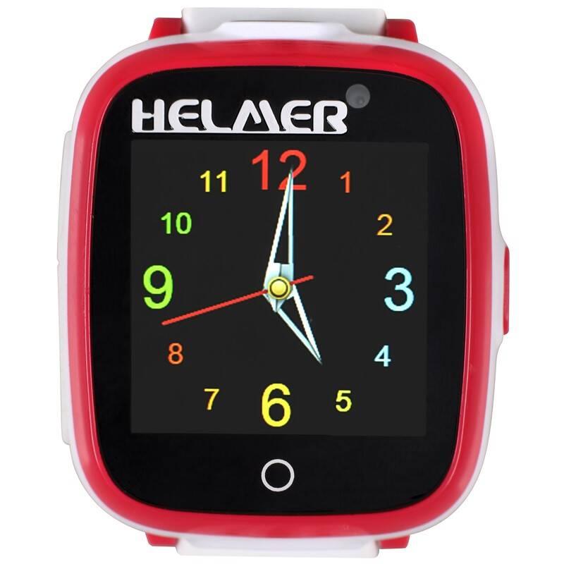 Chytré hodinky Helmer KW 802 dětské červené