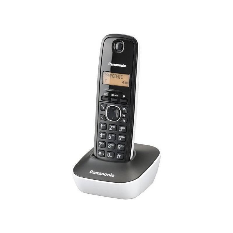 Domácí telefon Panasonic KX-TG1611FXW šedý bílý