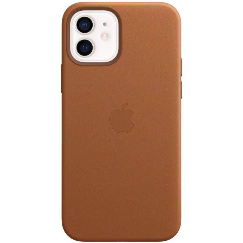 Kryt na mobil Apple Leather Case s MagSafe pro iPhone 12 mini - sedlově hnědý, Kryt, na, mobil, Apple, Leather, Case, s, MagSafe, pro, iPhone, 12, mini, sedlově, hnědý
