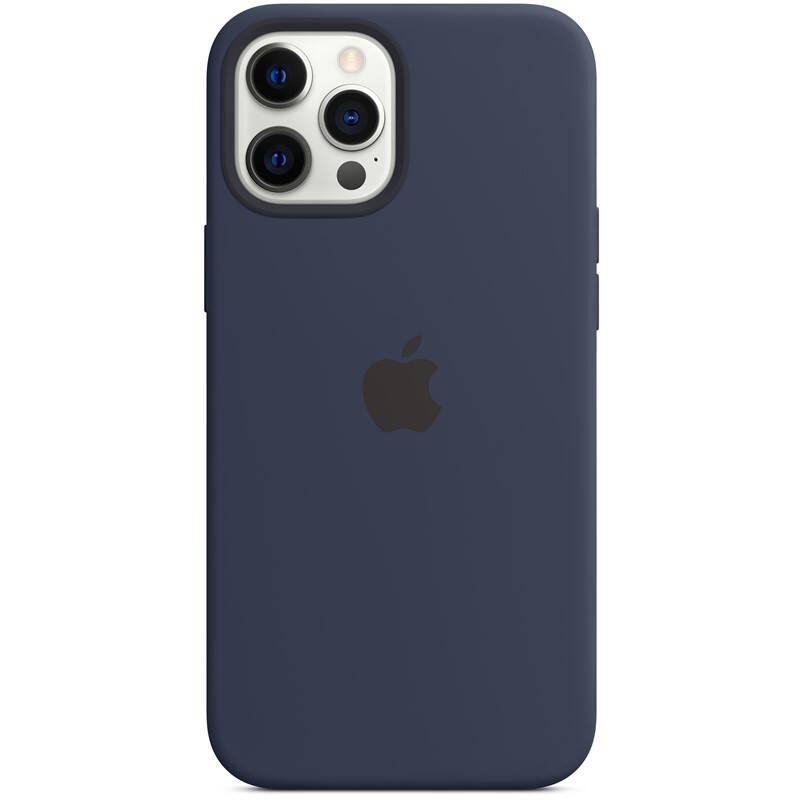 Kryt na mobil Apple Silicone Case s MagSafe pro iPhone 12 Pro Max - námořnicky tmavomodrý