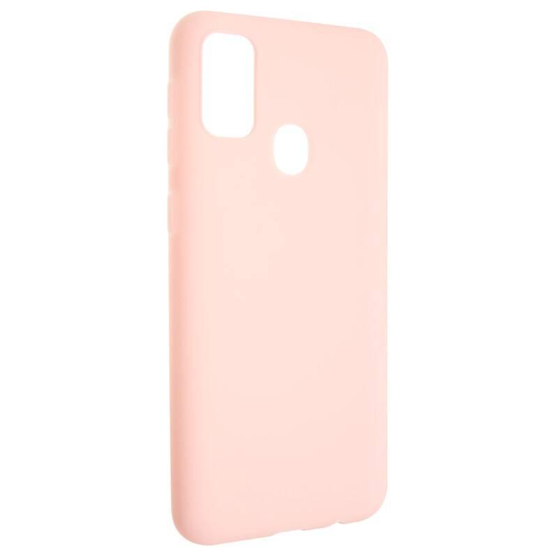 Kryt na mobil FIXED Story na Samsung Galaxy M21 růžový