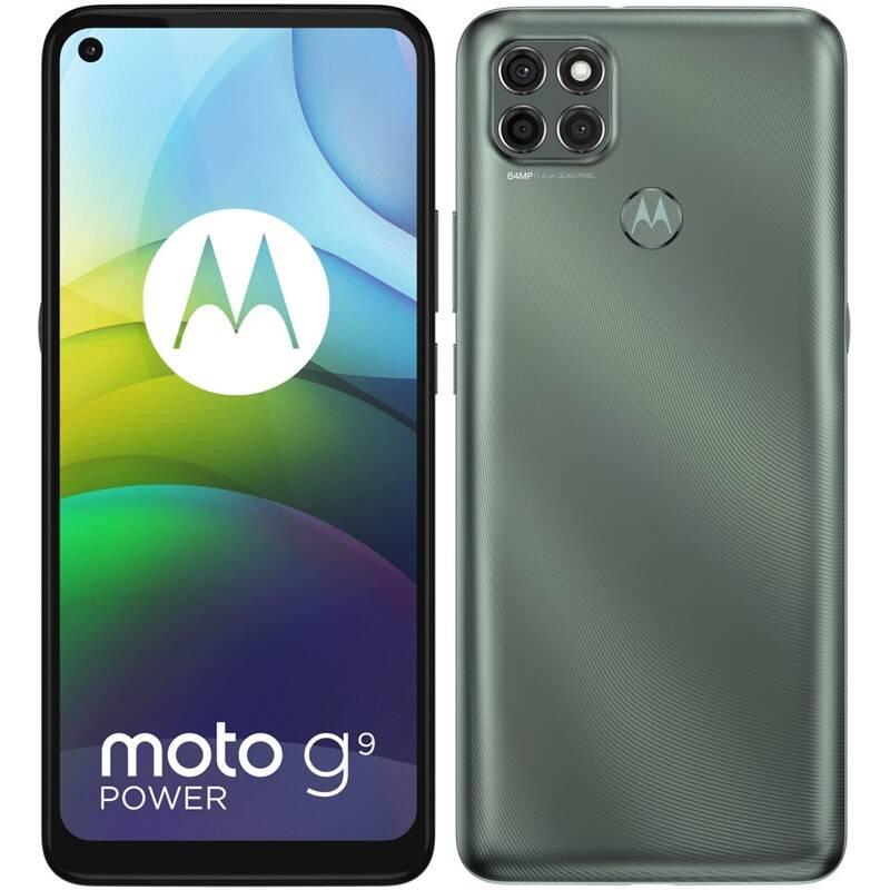 Mobilní telefon Motorola Moto G9 Power - Metallic Sage, Mobilní, telefon, Motorola, Moto, G9, Power, Metallic, Sage