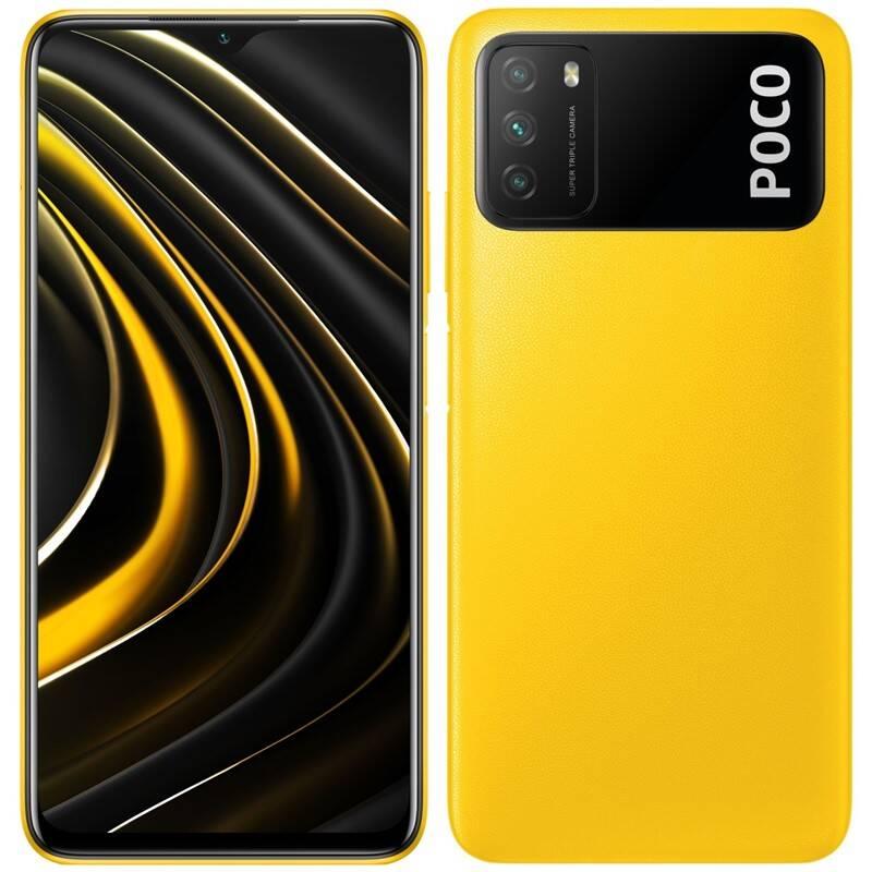 Mobilní telefon Xiaomi Poco M3 128 GB žlutý, Mobilní, telefon, Xiaomi, Poco, M3, 128, GB, žlutý